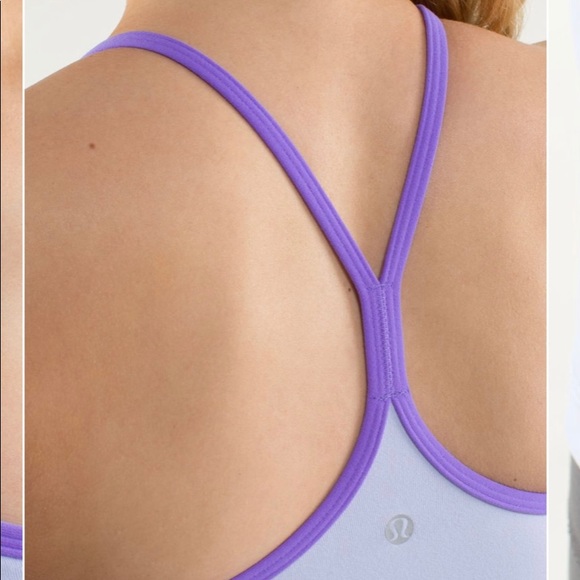 Lululemon-power y tank - Cool breeze/power purple - Picture 3 of 5